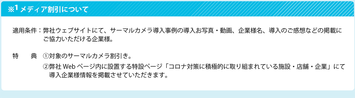 メディア割引についてのご説明